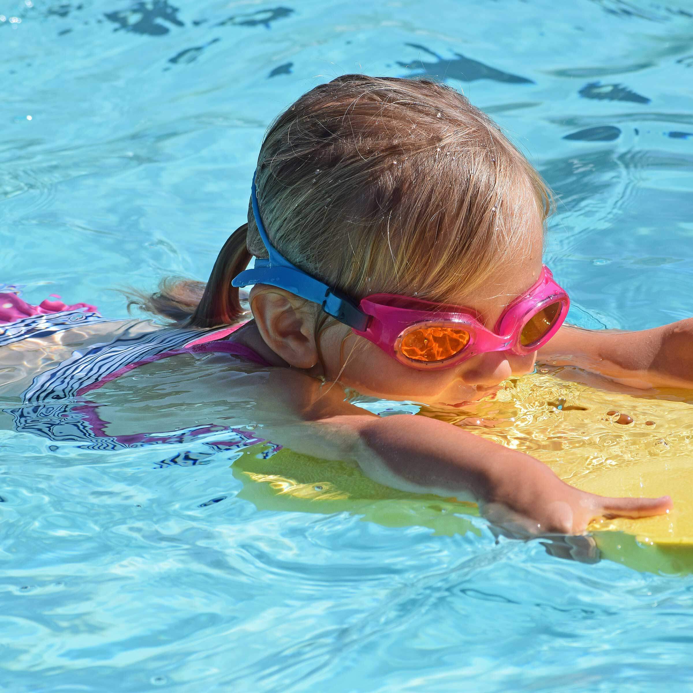 Anfängerin Kraulschwimmen