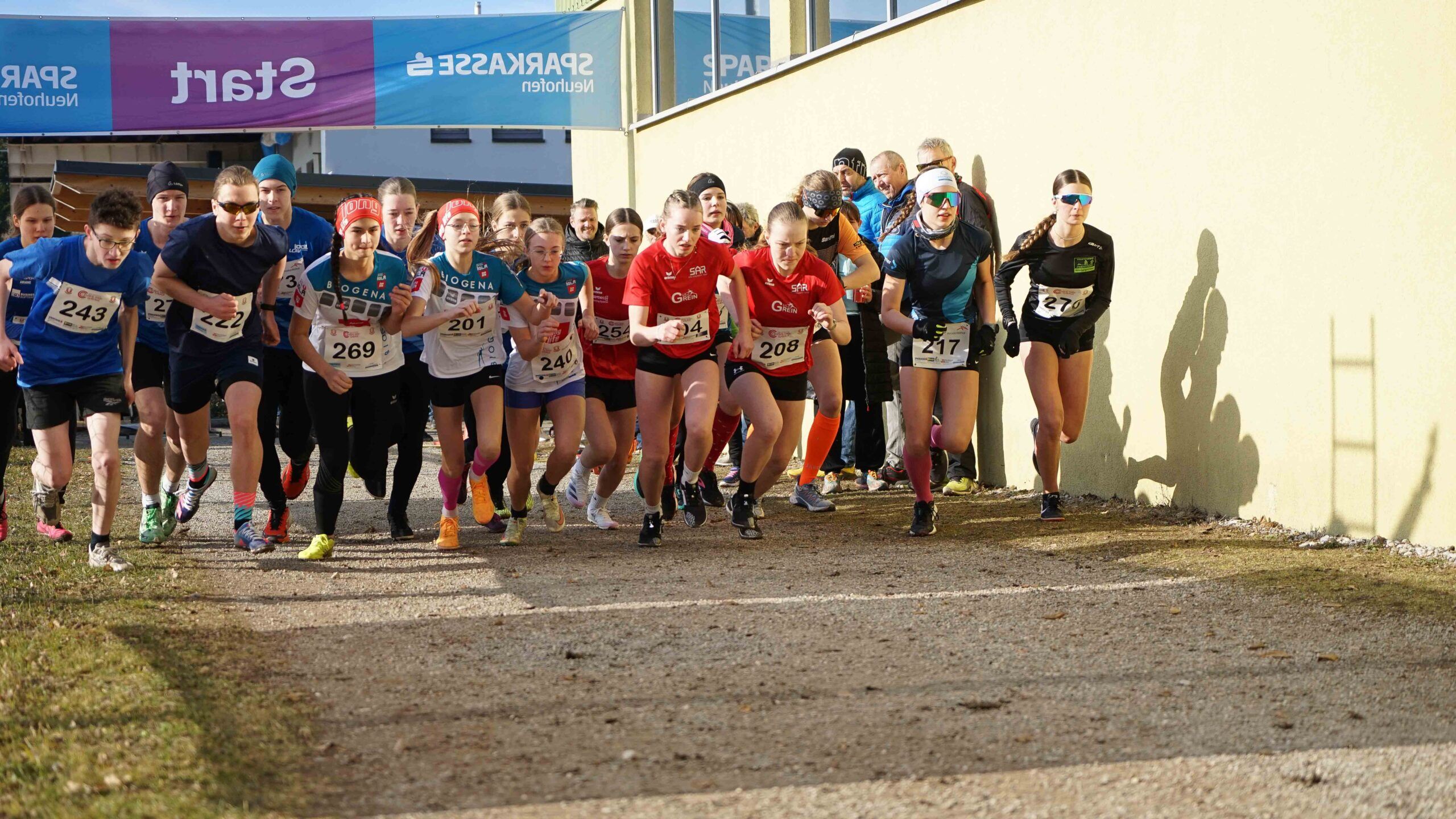 Platz 4 beim Geländelaufcup
