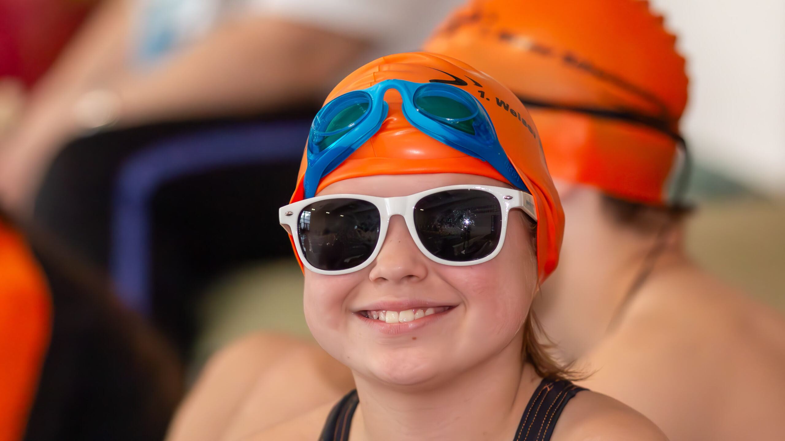 Hannah Wagner mit Sonnenbrille beim Gugl Sprint Meeting