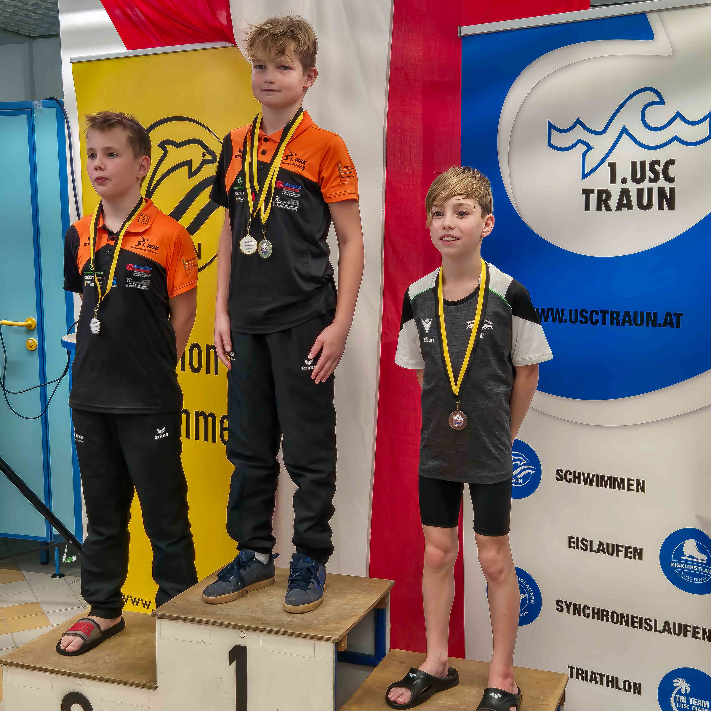 Doppelsieg beim USC Traun Meeting